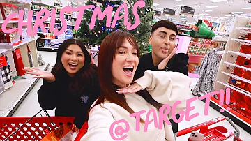 Christmas Shopping at Target w/ Remi and Oli!!  Vlogmas Day 3