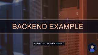 Frontend vs Backend — Clear & Crisp Explanation