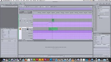 Editing Sound Enveloped on Sound Track Pro