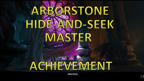 GW2 - Arborstone Hide-And-Seek Master Achievement