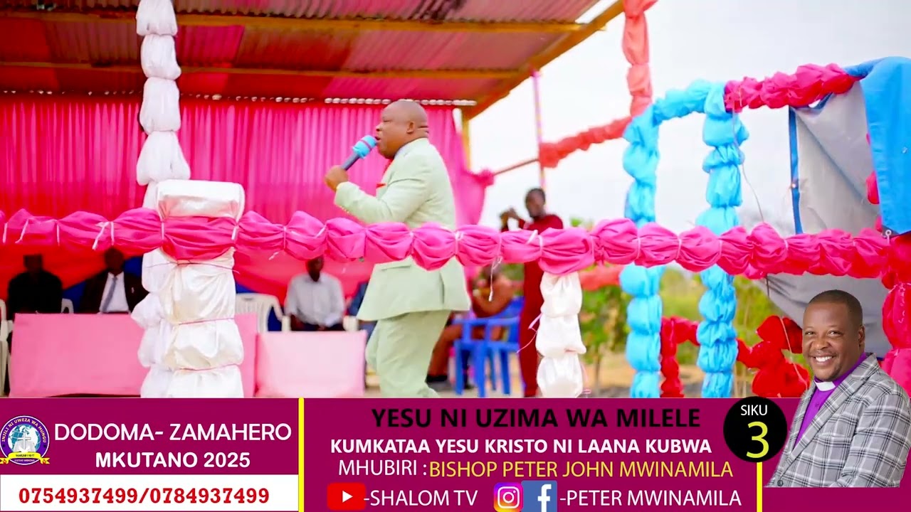 Bishop Mwinamila, Kwa kupigwa kwake Sisi tumepona