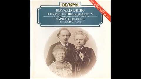 Edvard Grieg, completed Julius Röntgen : String Quartet No. 2 in F major EG 117 (1891 compl. 1908)