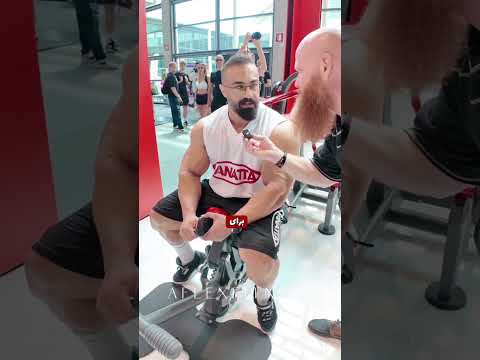 بهروز تابانی به انگلیسی گفت فقط یک آرزو دارم  ای فلکس فیتنس