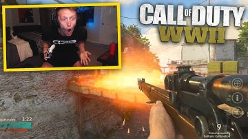 I HIT MY FIRST INSANE TRICKSHOT ON COD: WW2!! (SUI TRICKSHOT)
