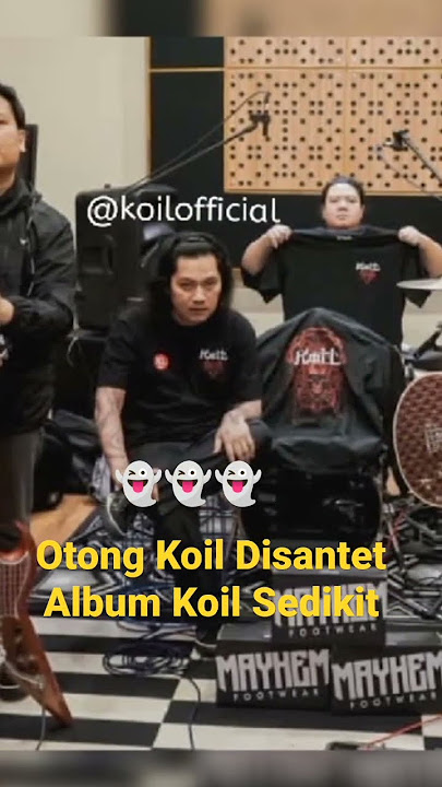 Otong Koil dan anggota band koil disantet