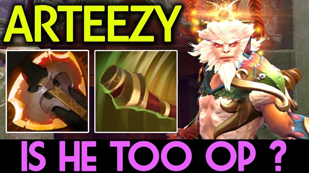 Arteezy Dota 2 [Monkey King] Is he too OverPower ??