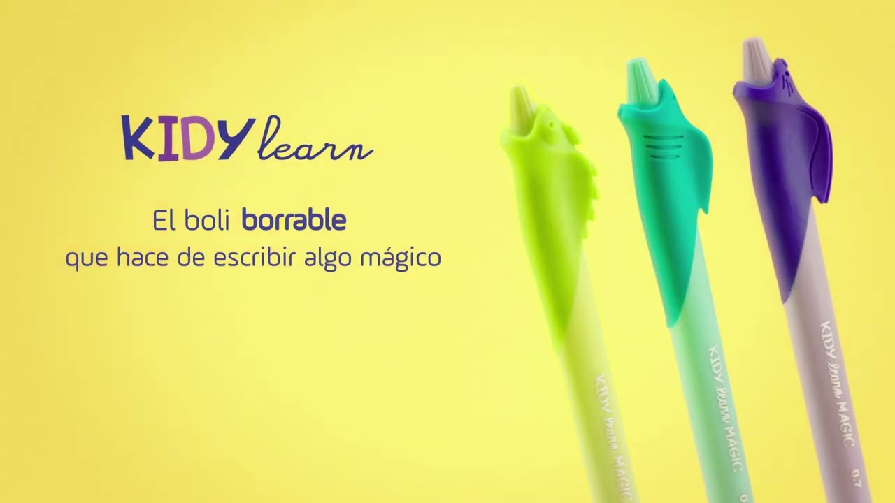 Kidy Learn Magic : El boli borrableque hace de escribir algo mágico - 28''