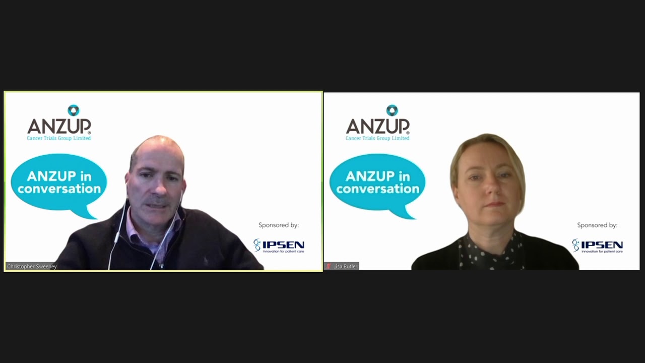 ANZUP in Conversation with Chris Sweeney and Lisa Butler 