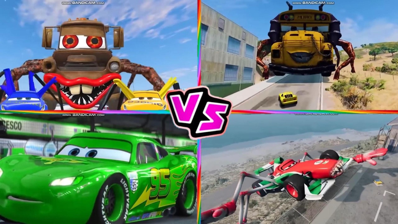 EDM Rush MCQUEEN BUS MONSTER! - Tiles Hop (CoffinDance COVER) #tiles_hopsuper #tileshop #coffindance