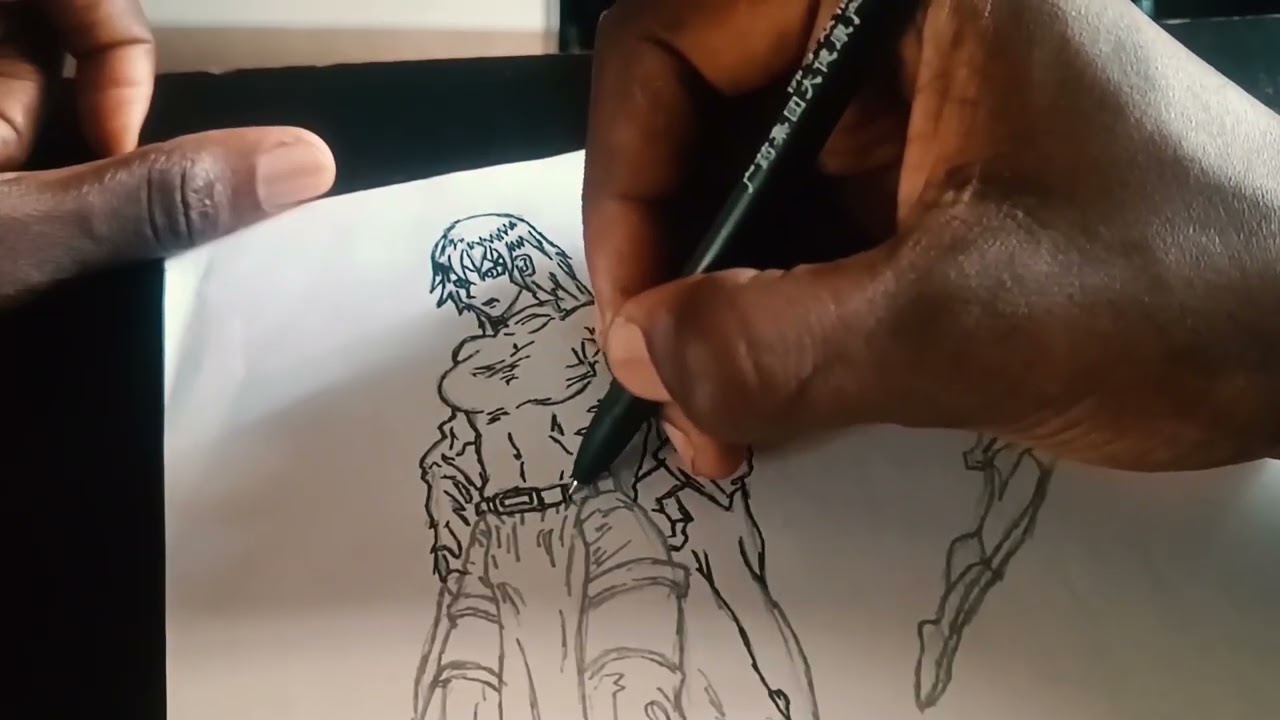 How to Ink a girl Draw || Easy drawing for beginner artist step by step || Beautiful girl drawing