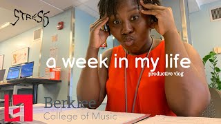 A week of classes at Berklee College of Music