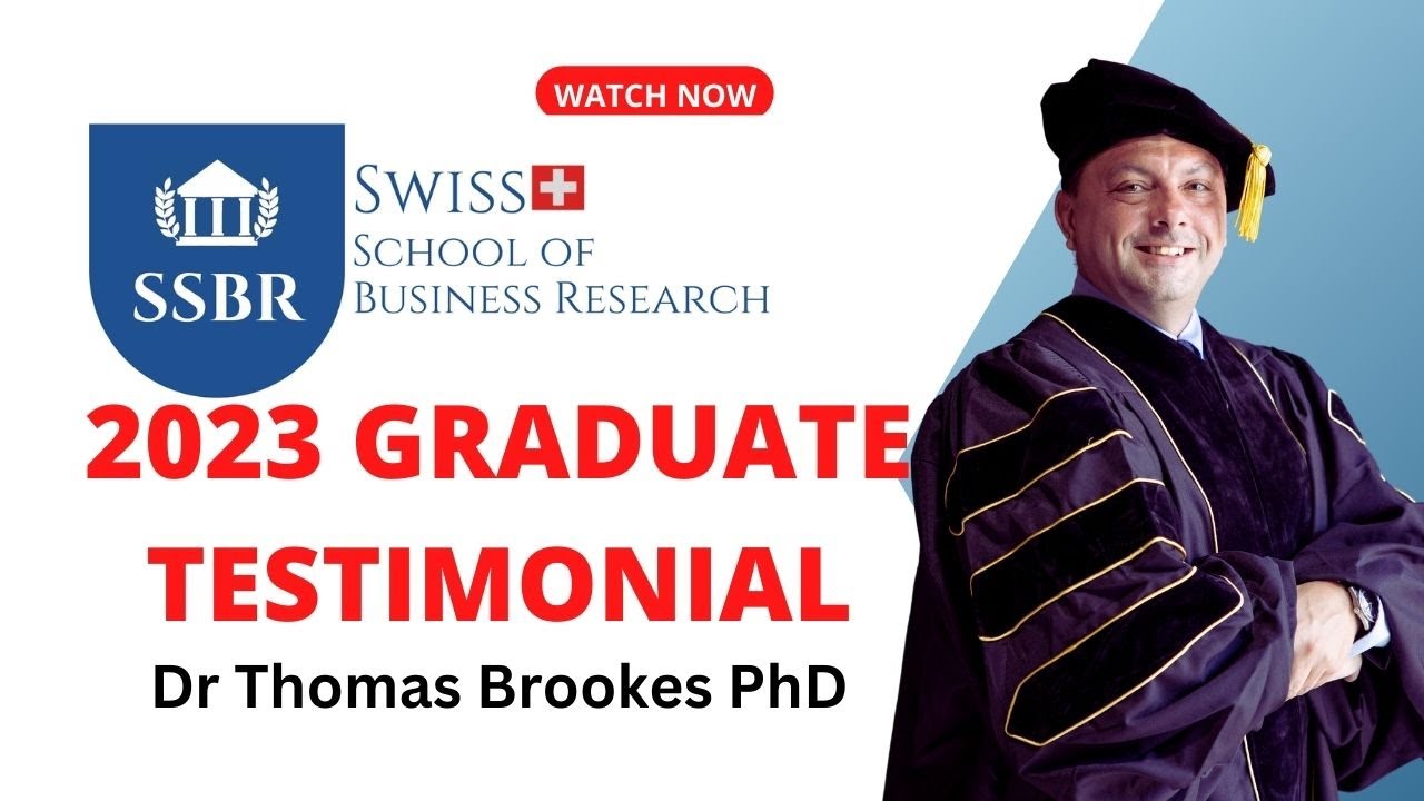 Thomas Brookes Developer SSBR Graduation - Dr Thomas Brookes PhD (United Kingdom) - YouTube