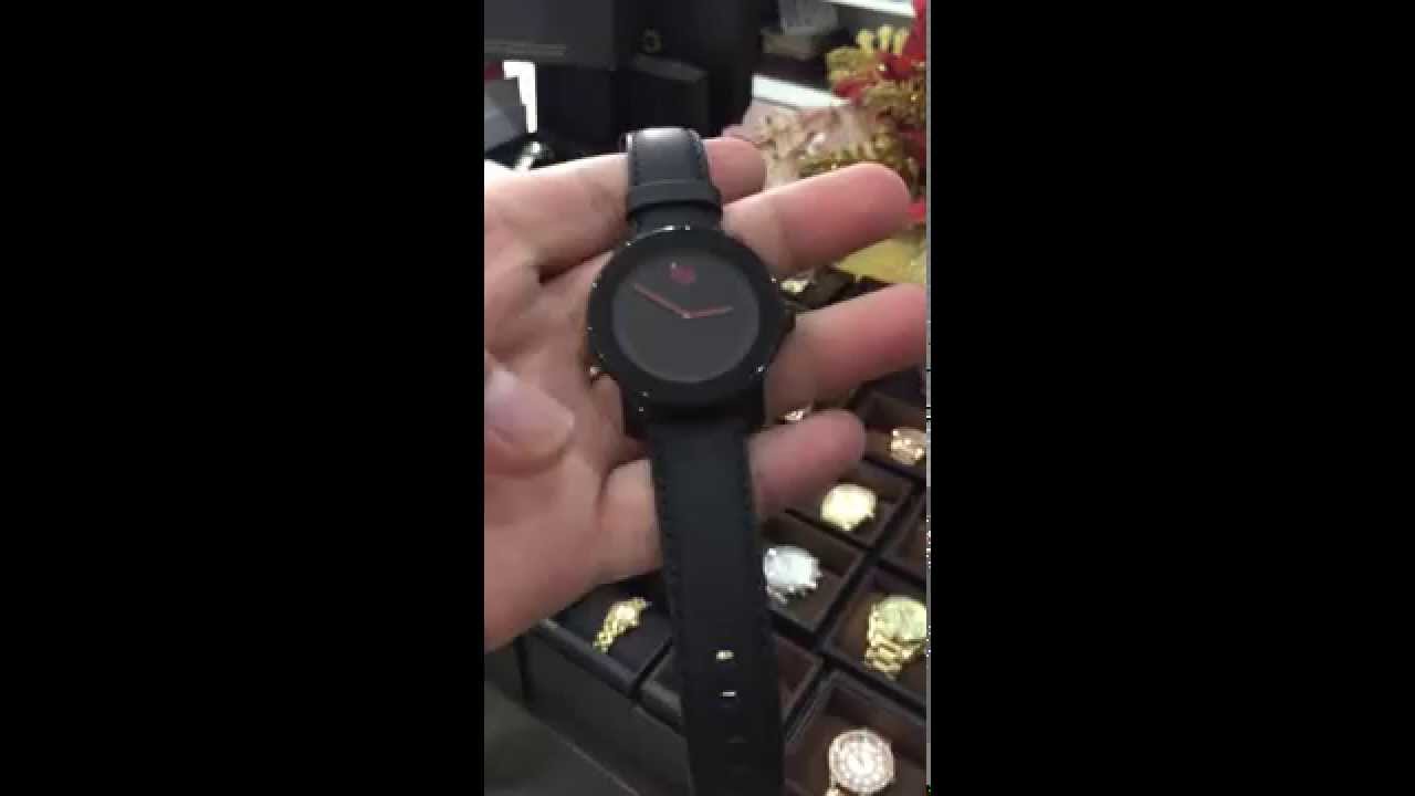 Scope The Right Price For Your Movado Bold 42mm Black Dial Black