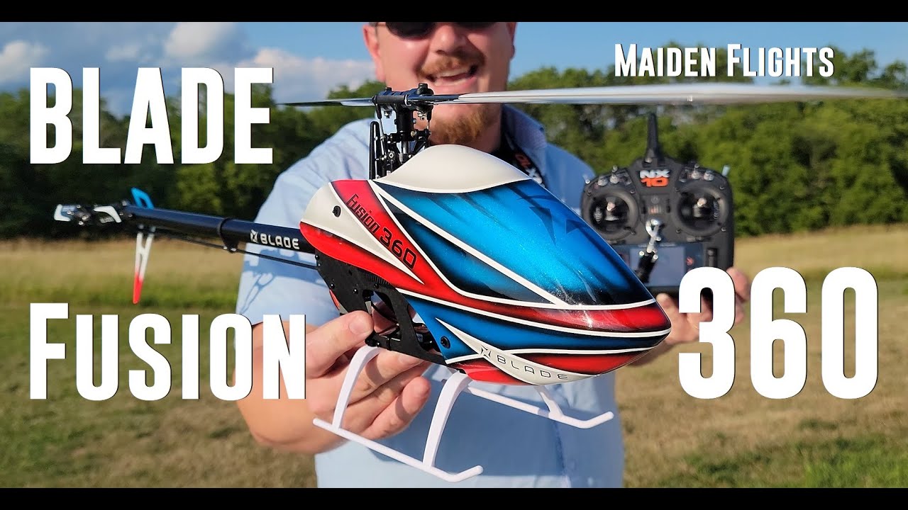 Blade - Fusion360 - BNF Heli - Maiden Flights