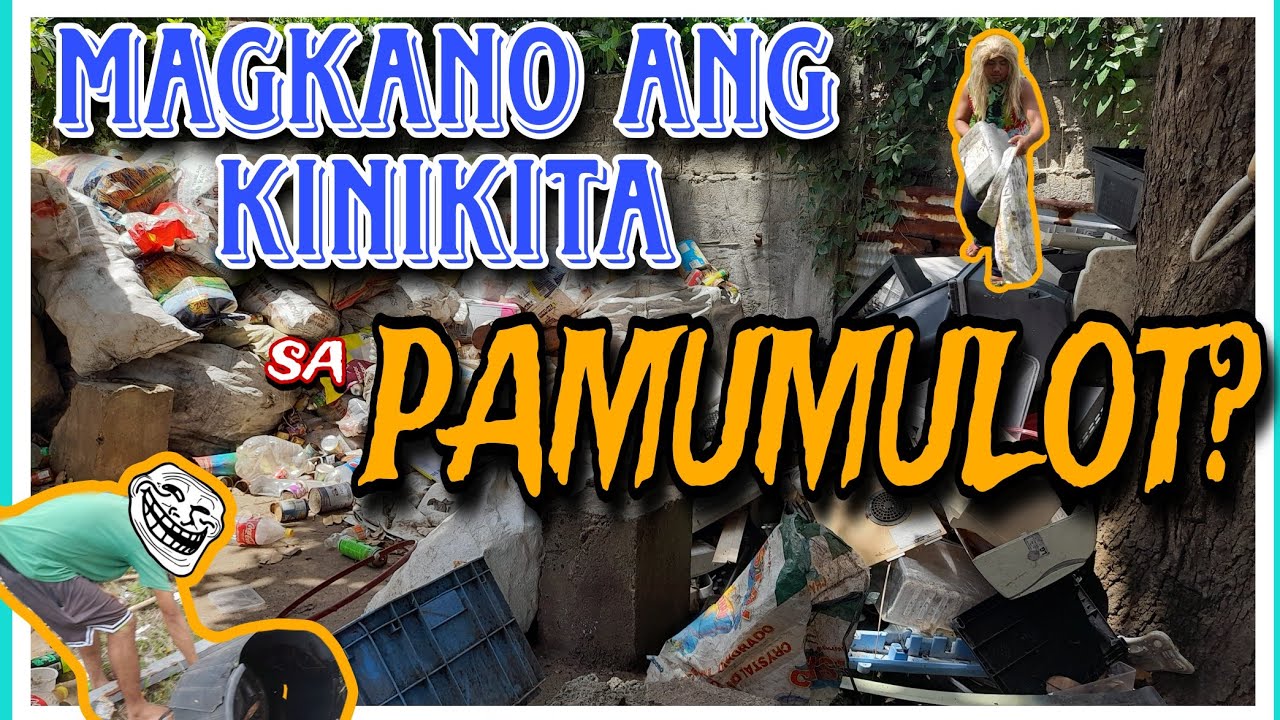 MAGKANO ANG KIKITAIN KO SA PAMUMULOT NG KALAKAL #kabubogvlogs #junkshop #KALAKAL