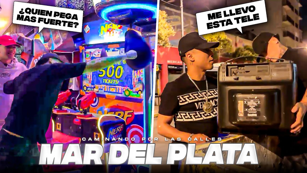 DE GIRA POR LAS CALLES DE MAR DEL PLATA • LLEGÓ EL OSO • MDS CLIPS