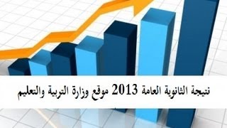 نتيجة الثانوية العامة 2013 موقع وزارة التربية والتعليم