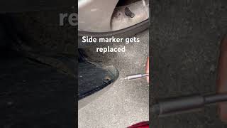 Replace the side marker bulb on a mk5 #diy #tips #fix #automobile