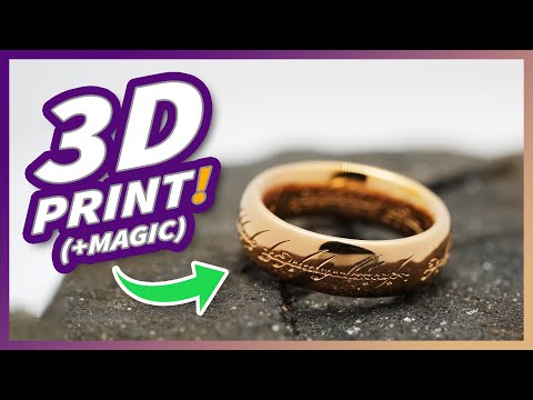 Electroplating 3D Prints | Rings Tutorial