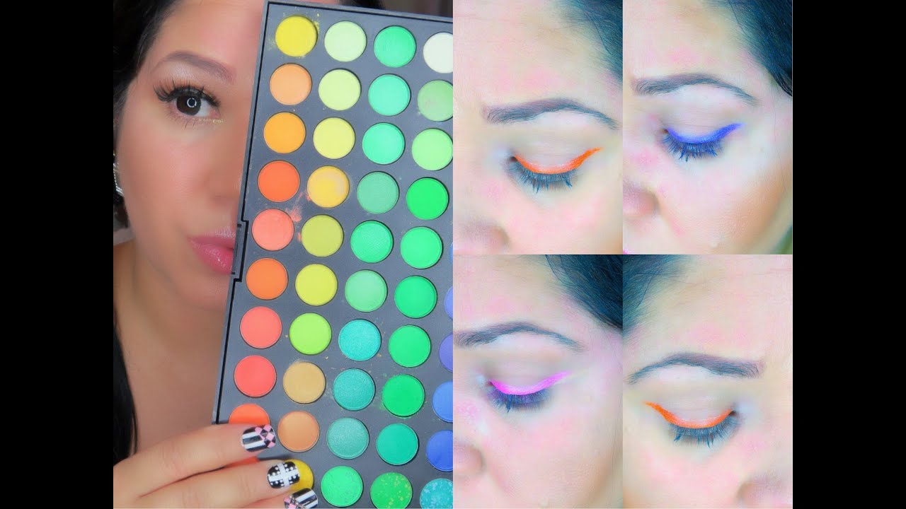 Tips Como Hacer Delineadores De Colores Con Sombras