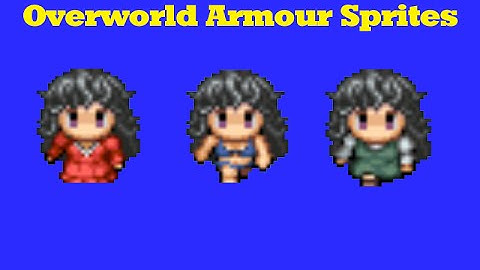 Armour That Changes Overworld Sprites Tutorial  || RPG Maker VX Ace