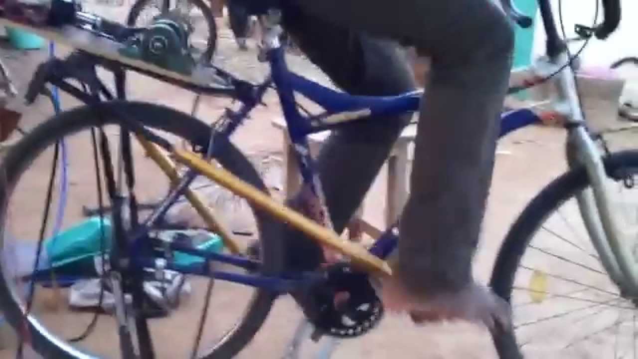 Pneumatic Bicycle run by pump YouTube