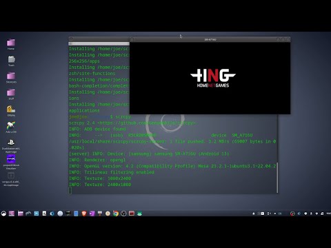 Mirror Android Phone To Ubuntu Desktop Using scrcpy 2.4