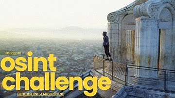OSINT Challenge #2 - Geolocating a movie scene using ChatGPT & Drones