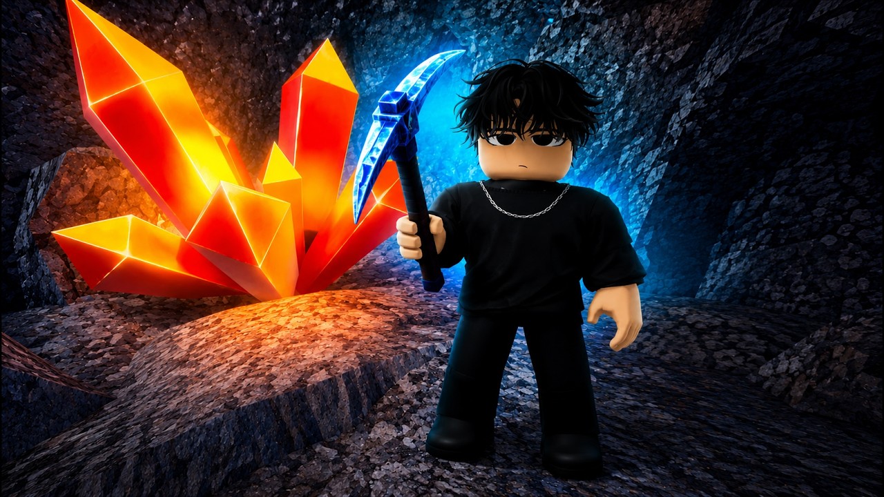 Roblox Lekin Men Shaxtada Eng Qimat Cristalar Qidiraman!