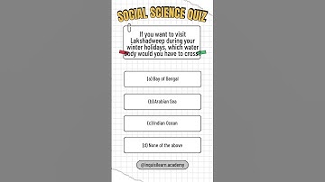 Class 9 Geography MCQ21 | India: Size & Location| Chapter 1 Quiz #class9 #ncert #cbse #socialscience