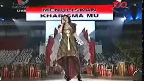 Agnes Monica-Berkibarlah Bendera Negriku National song Of Indonesia