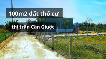 Đất thổ cư thị trấn Cần Giuộc giá rẻ| Diện tích 100m2 thổ cư, đường xe tải, SHR| LH: 0339.665.442