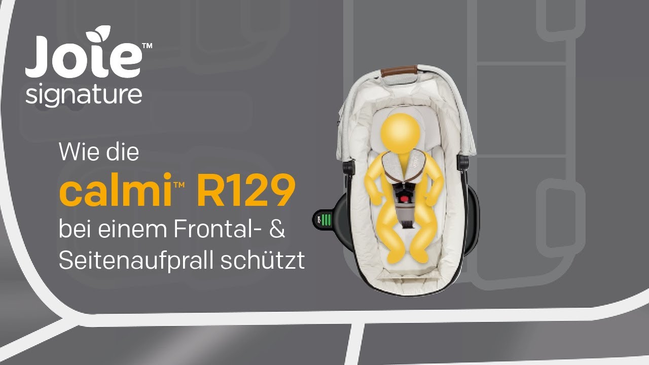 Joie signature AutoBabywanne calmi R129 CrashTestVideo YouTube