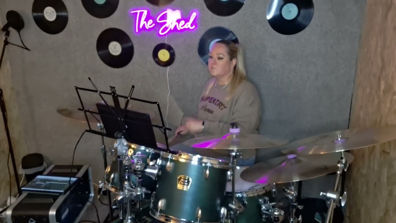 Final full cover (simple kick) Led Zep's Immigrant Song - Unofficial Drumeo Discord Collab 03/01/26