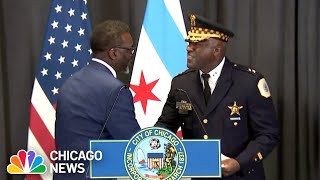 Full: Mayor Brandon Johnson introduces Chicago’s new police superintendent Larry Snelling