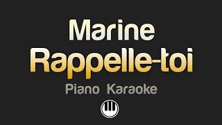 Marine - Rappelle toi (Karaoke)