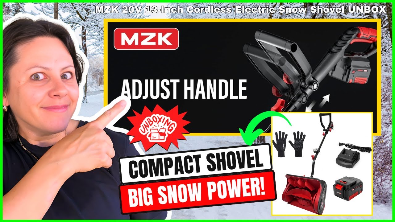 Cordless Snow Shovel Test: 25-Minute Battery Reality Check - YouTube