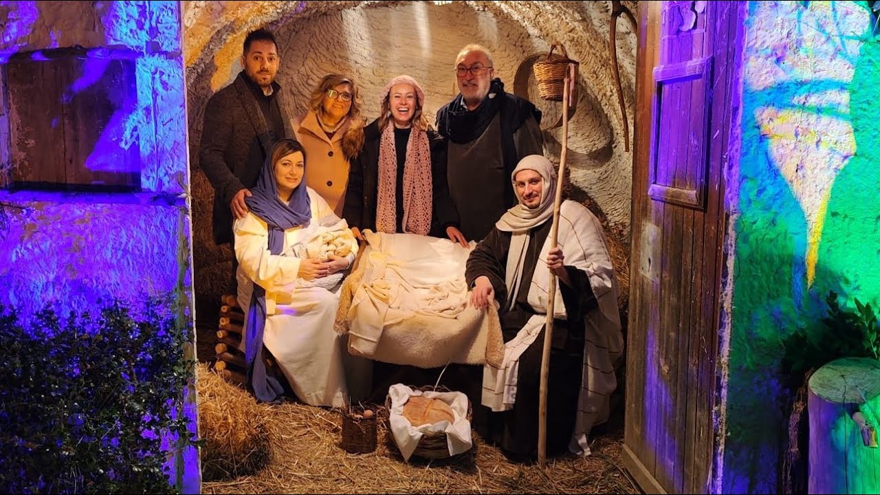 The living nativity scene in Alimena!