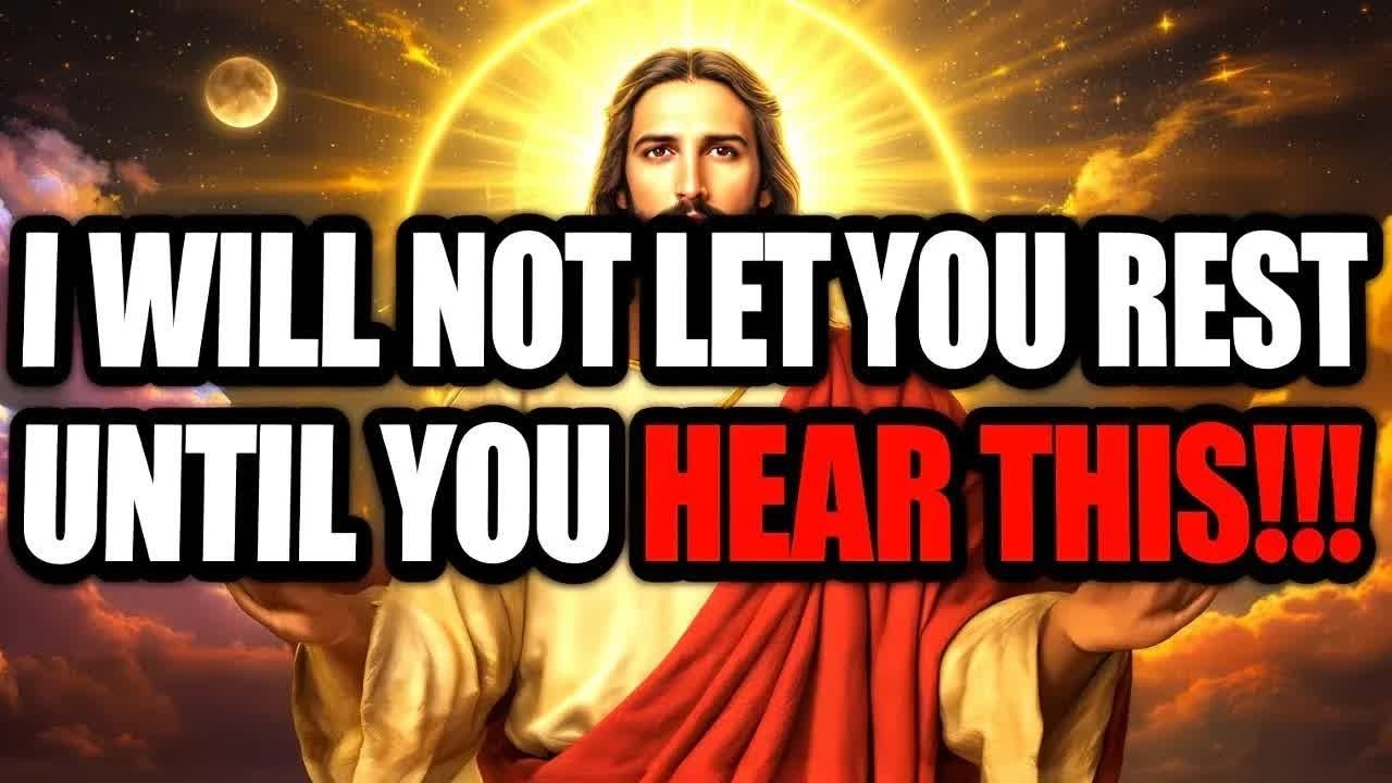 GOD SAYS  ＂I CAN'T LET YOU PASS THIS UP＂ God Message Today~ Gods Message Now👆EP97