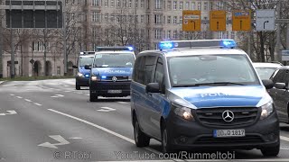 Leipzig - police responses and escorts at a protest [GER | 2.4.2022]