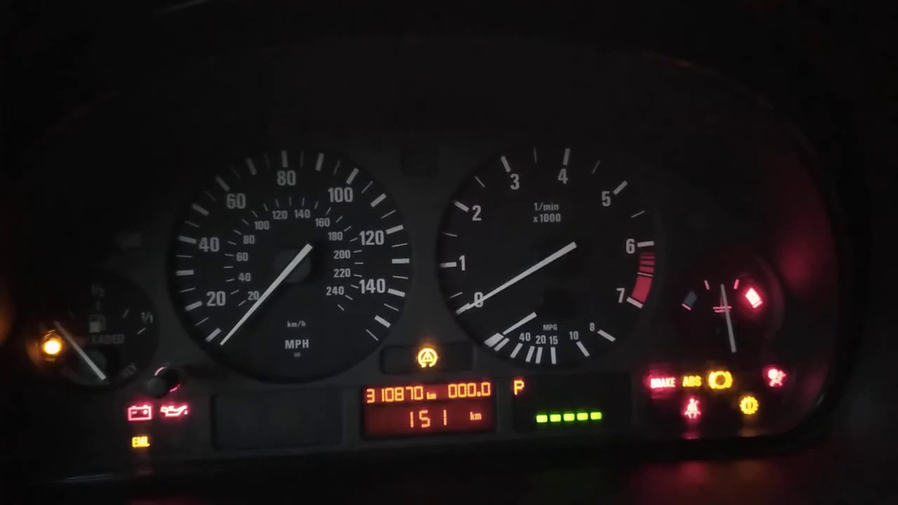 Сброс межсервисного интервала bmw e53