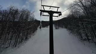 Magic Mountain - Green Chair Lift Ride - January 19, 2026
