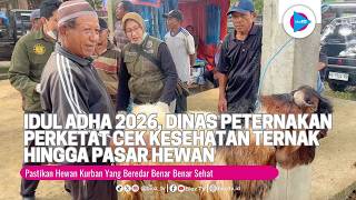 Idul Adha 2026, Dinas Peternakan Trenggalek Perketat Cek Kesehatan Ternak Hingga Pasar Hewan - bioz