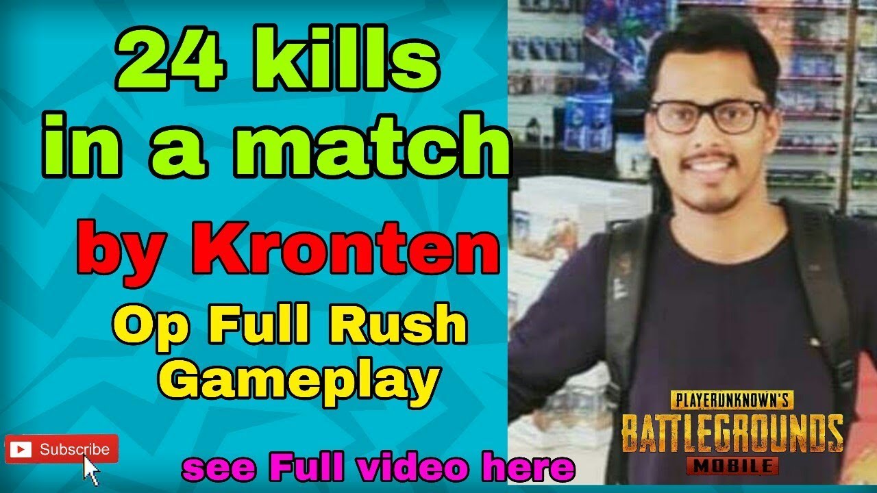 24 kills in a match by Kronten. OP Full Rush gameplay. Intense match. 