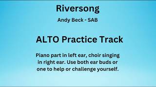 Riversong Andy Beck SAB - ALTO Practice Track