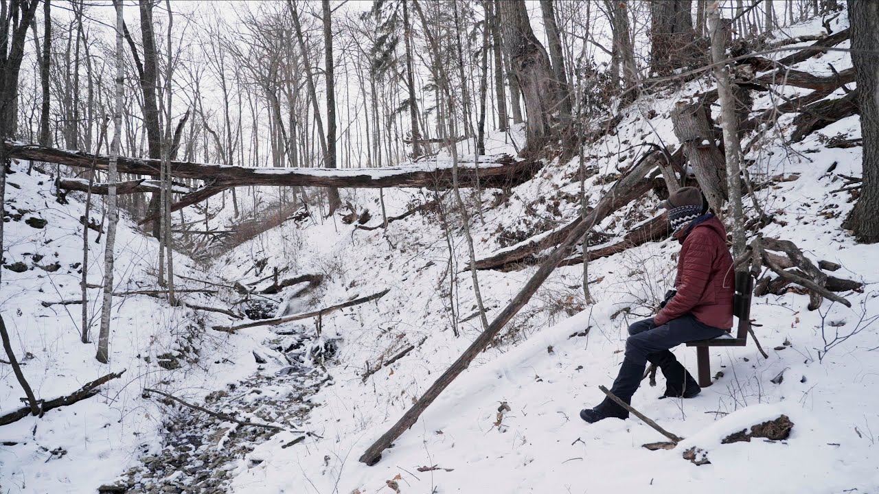 Chill Iowa Winter Farm Landscape Photography