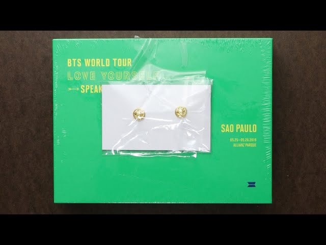 Unboxing | BTS - Love Yourself Tour Sao Paulo DVD - YouTube