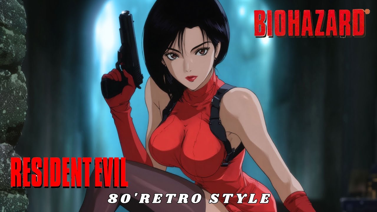 Resident Evil BIOHAZARD - Retro Anime Vibes | 80〜90 年代のレトロアニメ感