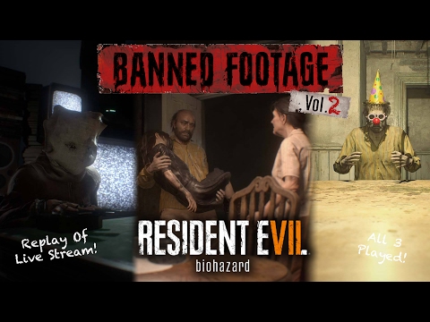 Resident Evil 7 Banned Footages Vol 2 DLC LIVE - 21, Daughters, Jack's 55th Birthday