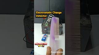 Diy Electrostatic Charge Detector Device Using Ne555 Ic